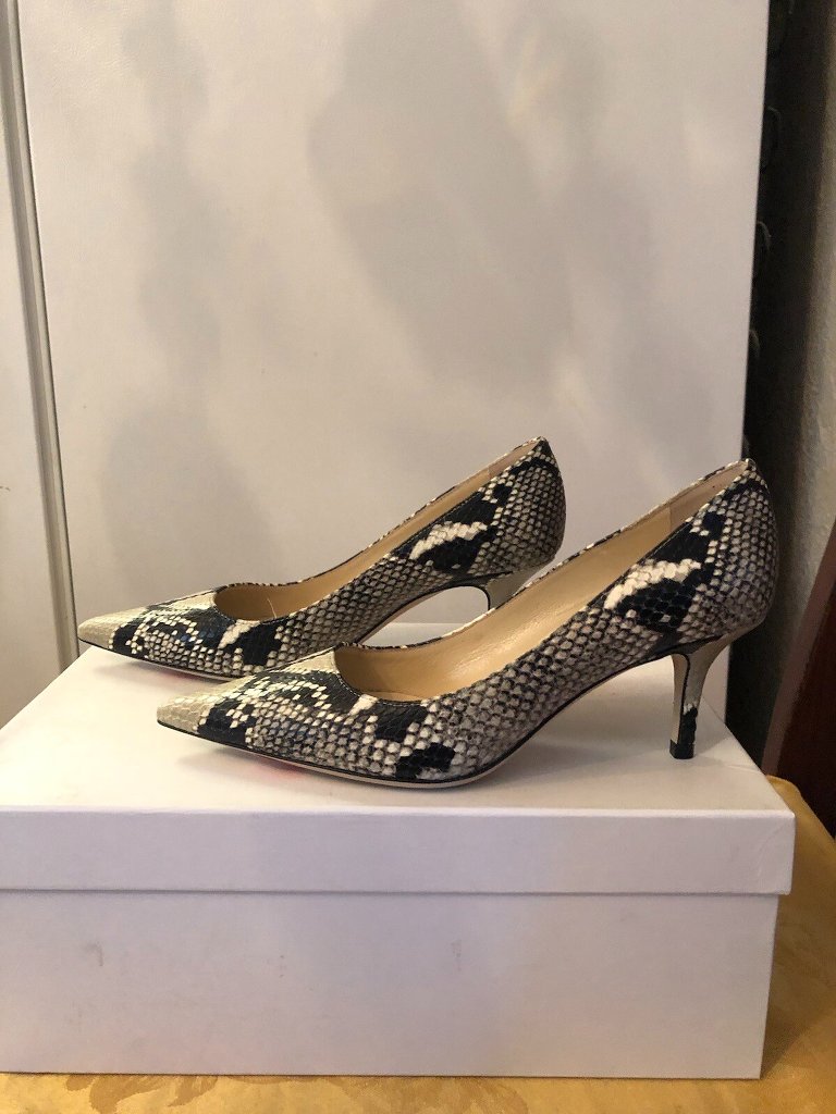 Jimmy Choo Snakeskin Leather Shoes